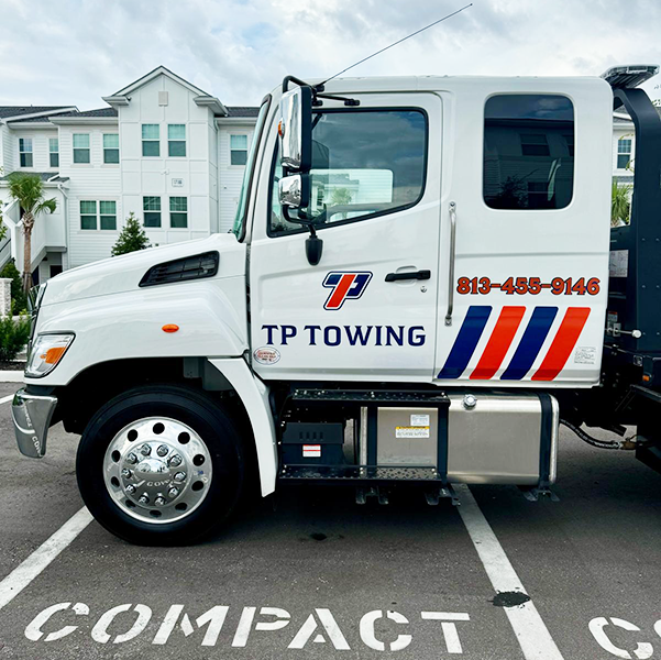 TP Towing Vinyl Graphics Image